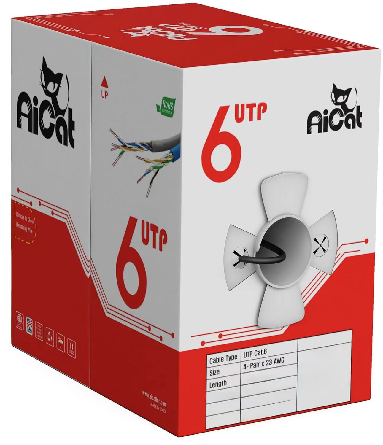 Aicat Cat 6 FTP Data Cable (Indoor)